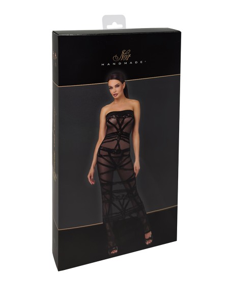 Robe bustier Bondesque F358 - Noir Handmade